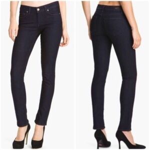 Paige Skyline Skinny Jean in Twilight Wash